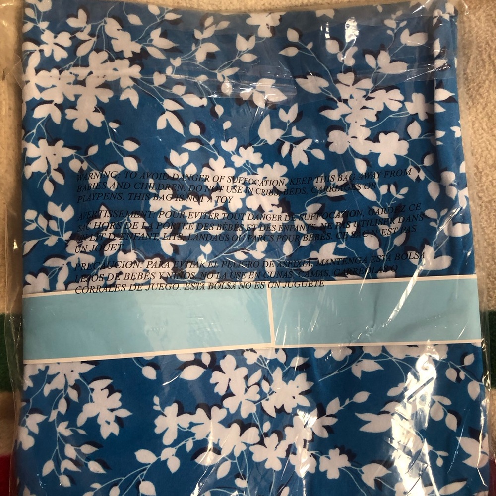 Draper James Blue Ruffle Nightie Size S/M - Picture 4 of 7